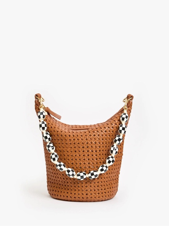 Clare V Handbags - Clare V B&W Checker Shortie Strap NWT